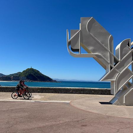 Sagues Beach Apartment San Sebastián Esterno foto